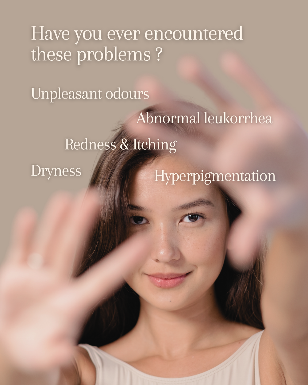 Serene common intimate problems dryness odour sensitivity