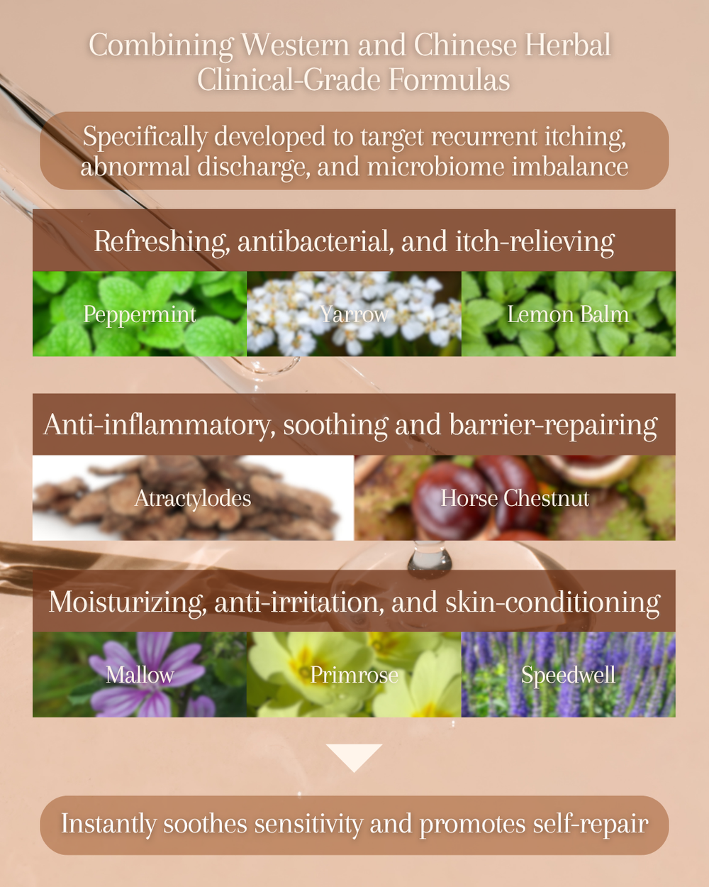 Serene 8 European botanical complex natural soothing intimate care